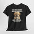 Mürrischer Hundewelpe und Morgenhasser – Lustiges Kaffee Shirt für Morgenmuffel