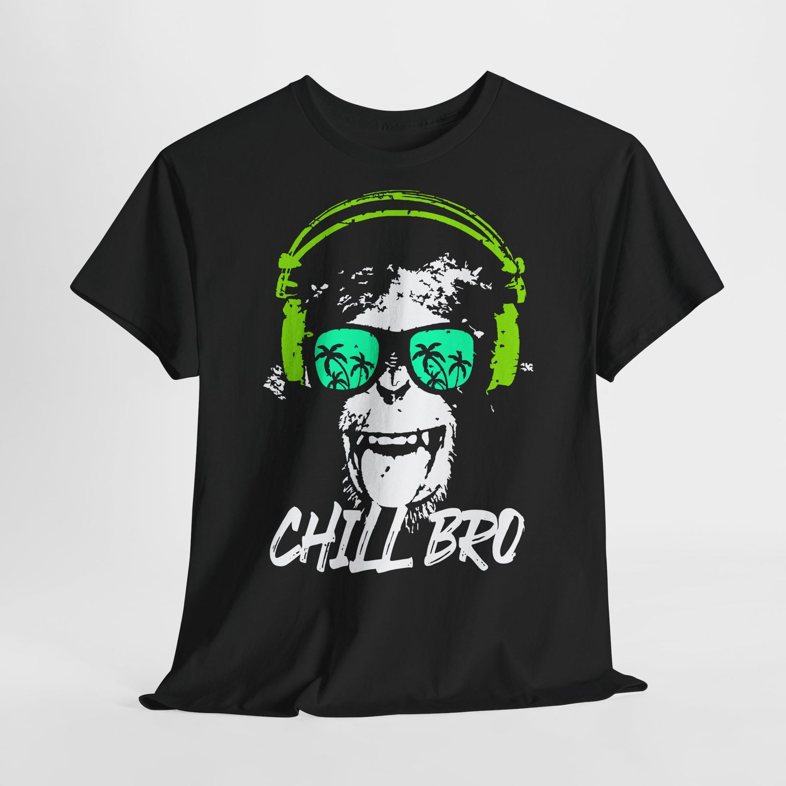 CHILL BRO - Cooler Affe mit Sonnenbrille Geschenkidee Gamer Gaming T-Shirt