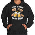 Lustig Schere Stein Paar Bier Hoodie