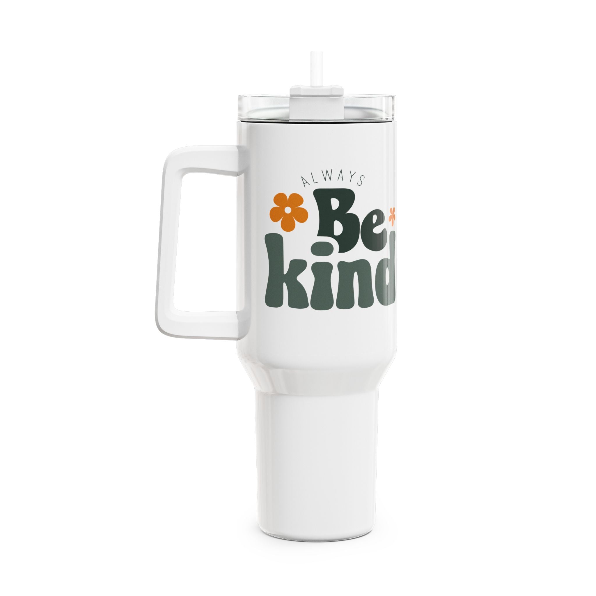 Always Be Kind - Immer Nett -  70s Style - Cooles Statement - Thermobecher 1,18 Liter