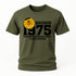 50. Geburtstag TÜV Plakette Baujahr 1975 Zustand entspricht Alter und Laufleistung Lustiges Geschenk T-Shirt