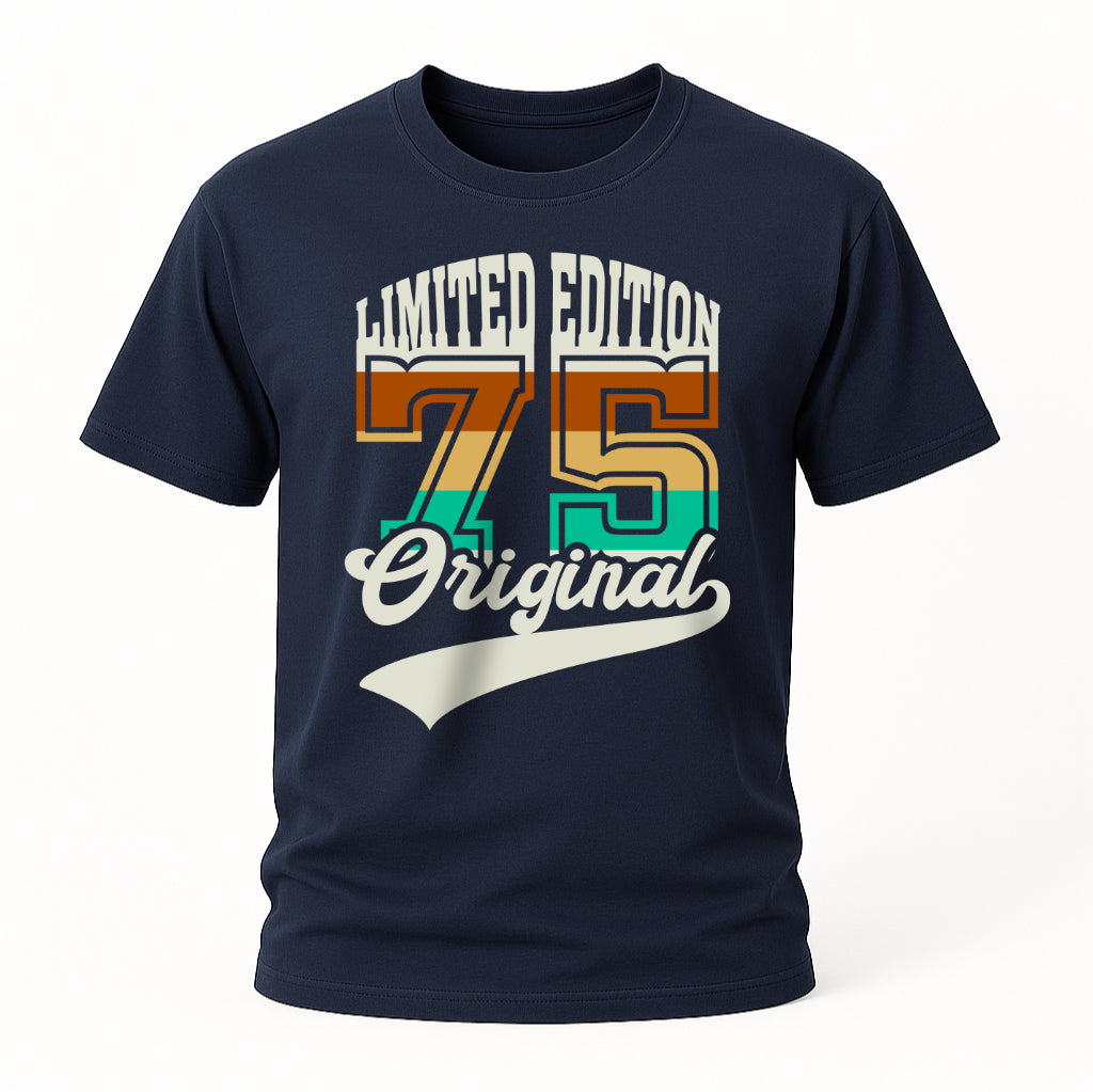 50. Geburtstag Original 75 Jahrgang 1975 LIMITED EDITION Geschenk T-Shirt