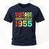 70. Geburtstag Vintage Retro Limited Edition Geboren 1955 Geschenk T-Shirt