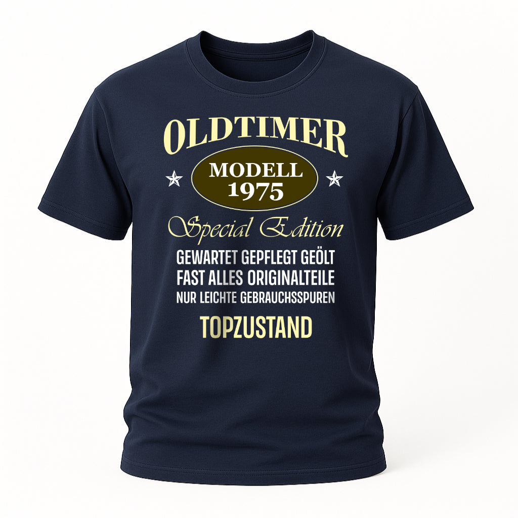 50.Geburtstag Oldtimer Modell 1975 Special Edition Lustiges Geschenk T-Shirt