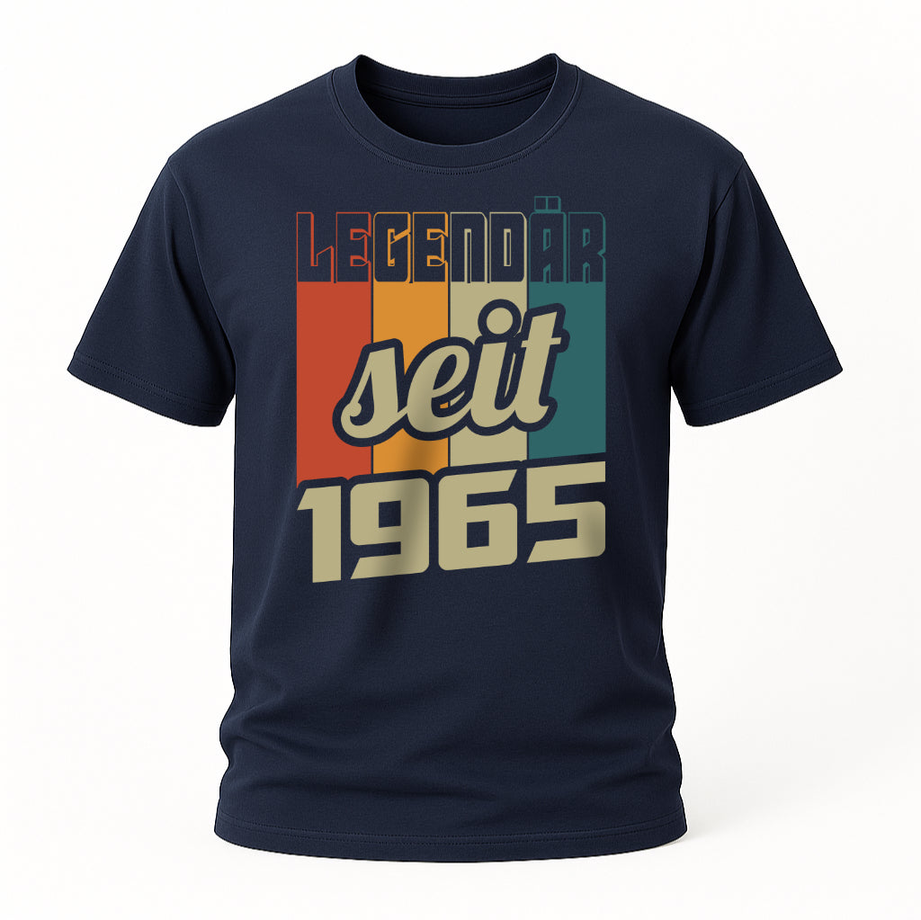 60. Geburtstag - Legendär seit 1965 - Retro Style - Limited Edition T-Shirt