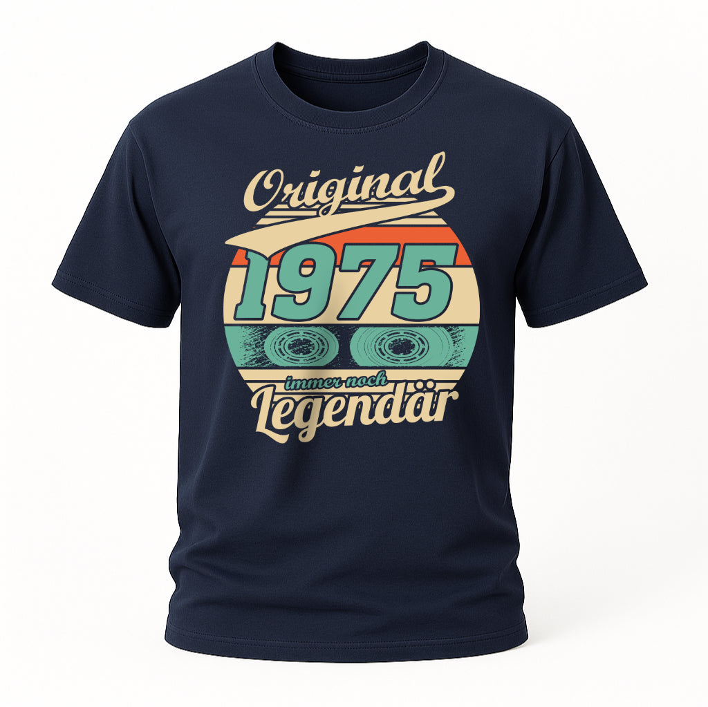 50.Geburtstag Original Jahrgang 1975 Legendär Geschenk T-Shirt