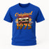 50. Geburtstag Best Of 1975 Original Limited Edition Retro Kassette Geschenk T-Shirt