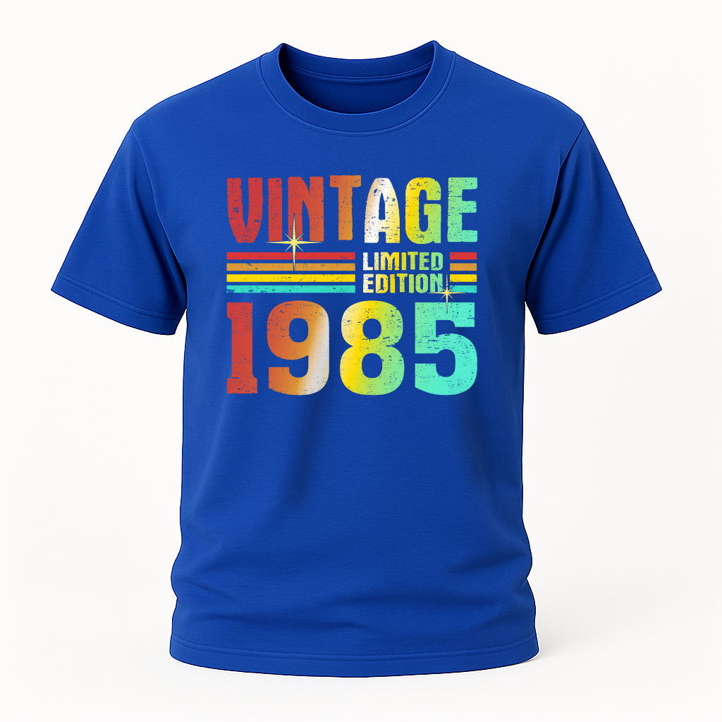 40. Geburtstag Vintage Retro Limited Edition Geboren 1985 Geschenk T-Shirt