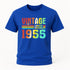 70. Geburtstag Vintage Retro Limited Edition Geboren 1955 Geschenk T-Shirt