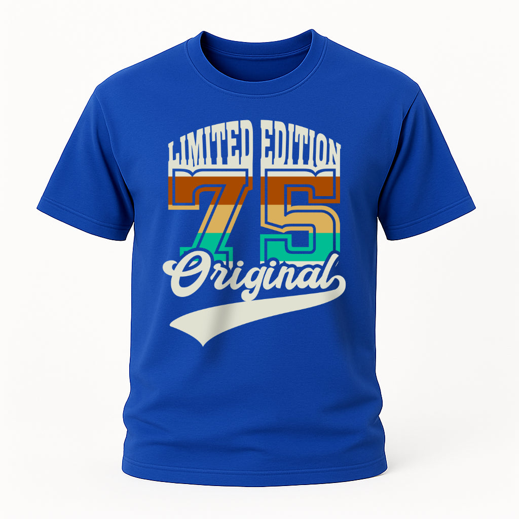 50. Geburtstag Original 75 Jahrgang 1975 LIMITED EDITION Geschenk T-Shirt