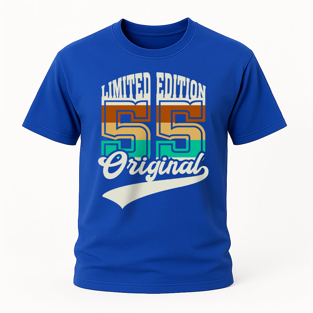 70. Geburtstag Original 55 Jahrgang 1955 LIMITED EDITION Geschenk T-Shirt