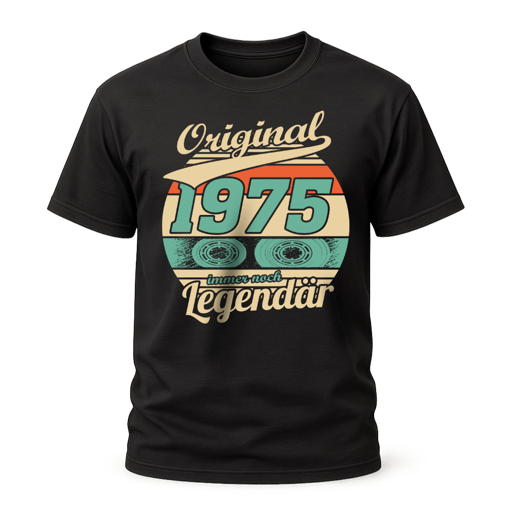 50.Geburtstag Original Jahrgang 1975 Legendär Geschenk T-Shirt