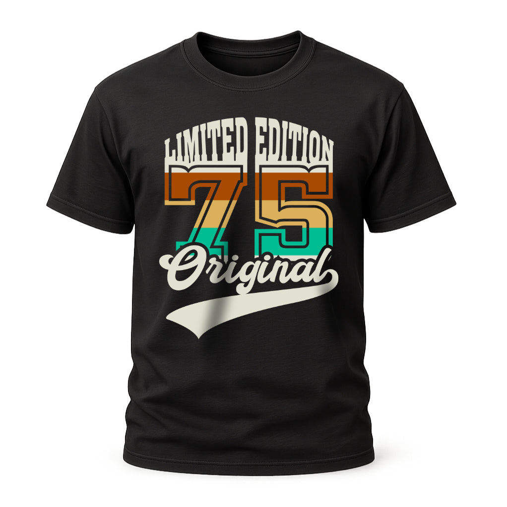 50. Geburtstag Original 75 Jahrgang 1975 LIMITED EDITION Geschenk T-Shirt