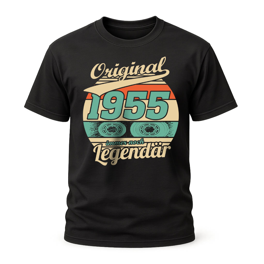 70. Geburtstag Original Jahrgang 1955 Legendär Geschenk T-Shirt