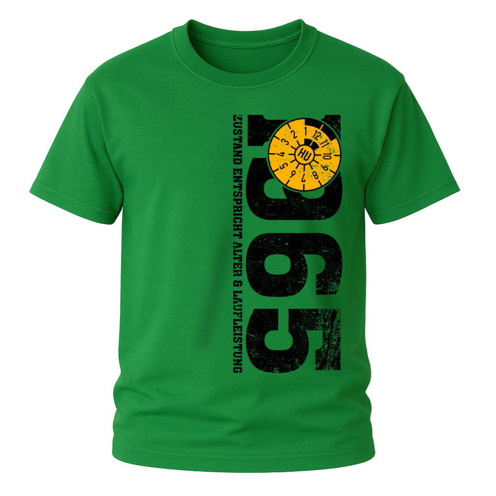 60. Geburtstag 1965 Zustand entspricht Alter und Laufleistung TÜV Lustiges Mechaniker Geschenk T-Shirt