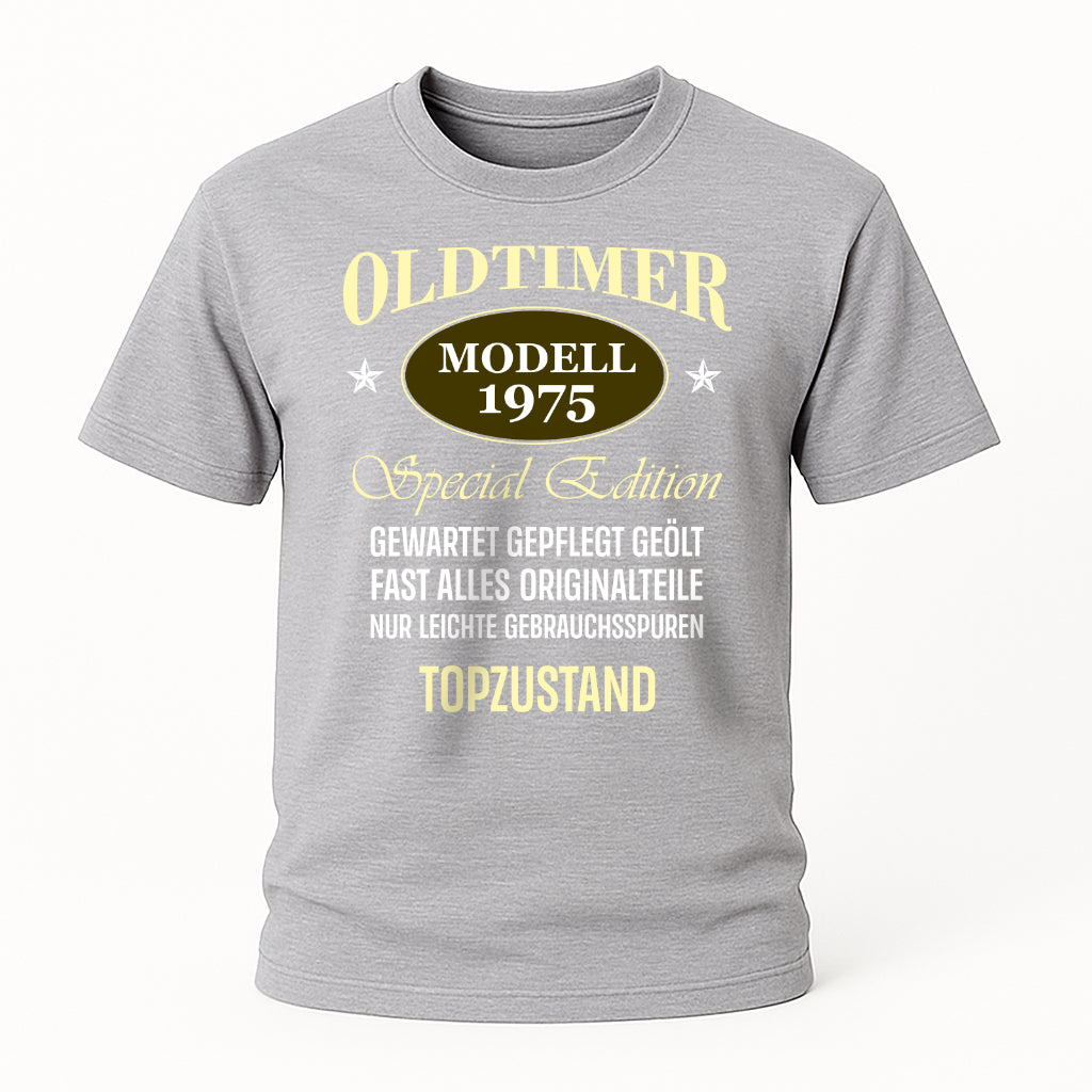 50.Geburtstag Oldtimer Modell 1975 Special Edition Lustiges Geschenk T-Shirt