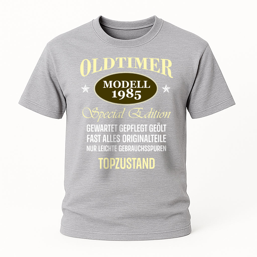 40.Geburtstag Oldtimer Modell 1985 Special Edition Lustiges Geschenk T-Shirt