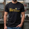 Bierbürger - Bring Bier mit - Lustiges Bier T-Shirt – Schwarz