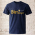 Bierbürger - Bring Bier mit - Lustiges Bier T-Shirt – Navy