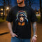 DJ Affe - Lustiges T-Shirt – Schwarz