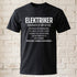 Elektriker Shirt - Lustiger Spruch - Witziges Geschenk für Elektriker - Unisex T-Shirt