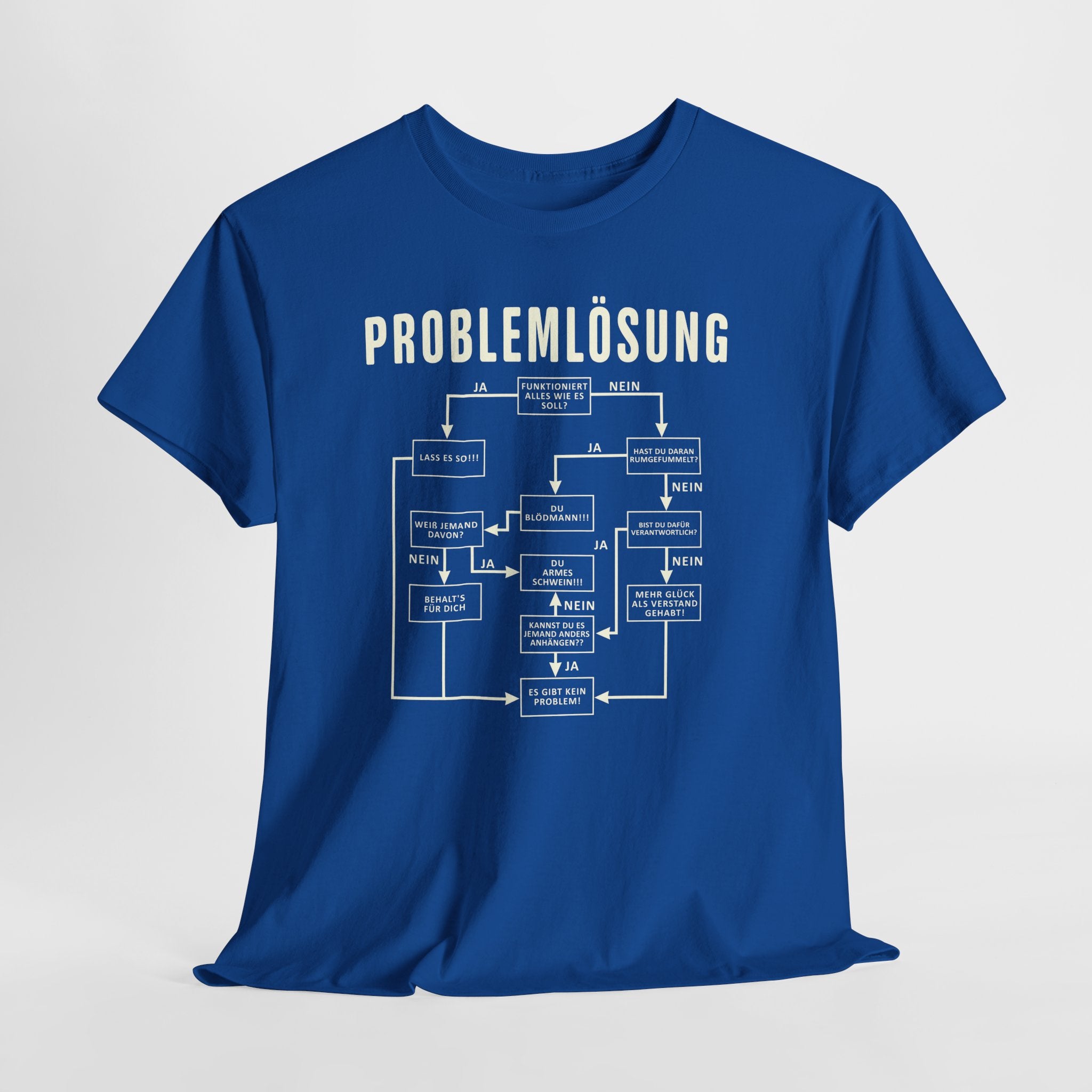 Problemlösung Logigram Shirt Witzig lustiges Geschenk T-Shirt