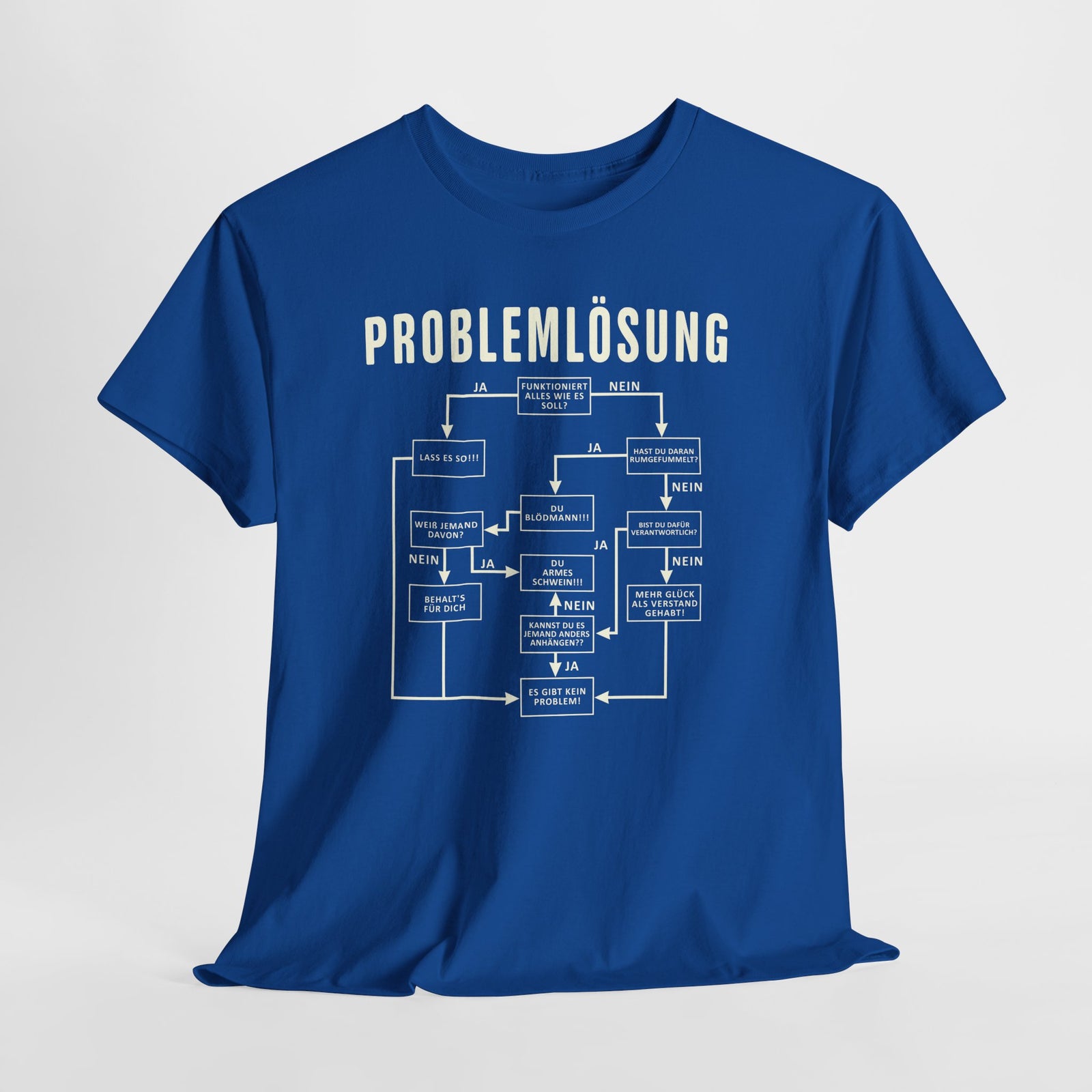 Problemlösung Logigram Shirt Witzig lustiges Geschenk T-Shirt