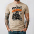 Kein Bock auf Normal Waschbär T-Shirt Herren | Streetwear Raccoon Skate Motiv Beige