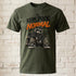 Kein Bock auf Normal Waschbär T-Shirt Herren | Streetwear Raccoon Skate Motiv Beige