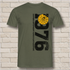 1976 Zustand entspricht Alter & Laufleistung T-Shirt zum 50. Geburtstag – Lustiges TÜV-Shirt für Auto-Fans, Männer & Frauen