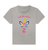 2. Kinder Geburtstag - Einhorn - Ich bin schon 2 Jahre - Geschenk - Baby Organic Shirt