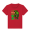 2nd Children's Birthday - T-REX Dinosaur - I am 2 years old - Gift - Baby Organic Shirt