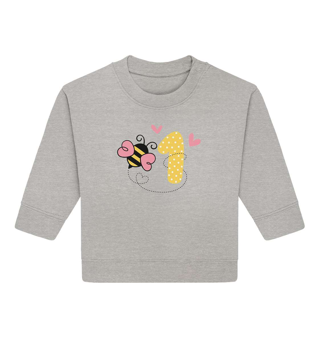 Baby First Birthday - Birthday Gift - Baby Organic Sweatshirt