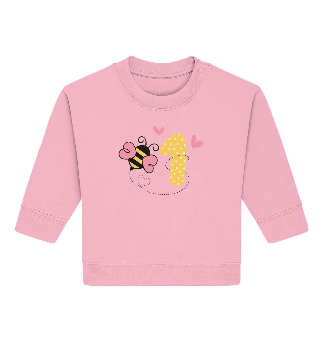 Baby First Birthday - Birthday Gift - Baby Organic Sweatshirt