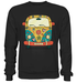 Retro boho hippie style bulli - Basic Sweatshirt