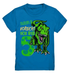 5th Children's Birthday - T-REX Dinosaur - I am 5 years old - Gift - Kids Premium Shirt