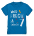 7. Geburtstag - Wild und Frech und Endlich 7 - Geburtstags Geschenk - Kids Premium Shirt
