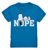 Lazy Dog - Nope - No Today Not - Kids Premium Shirt