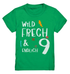 9. Geburtstag - Wild und Frech und Endlich 9 - Geburtstags Geschenk - Kids Premium Shirt