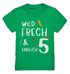 5. Geburtstag - Wild und Frech und Endlich 5 - Geburtstags Geschenk - Kids Premium Shirt