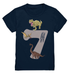 7. Kinder Geburtstag - T-REX Dinosaurier - Ich bin 7 Jahre - Geschenk - Kids Premium Shirt