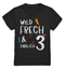 3. Geburtstag - Wild und Frech und Endlich 3 - Geburtstags Geschenk - Kids Premium Shirt