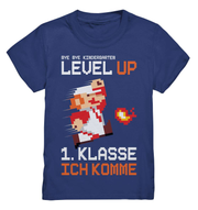 Schulanfang Gaming - Level UP - Bye Bye Kindergarten - Ich komme - Einschulung - Kids Premium Shirt