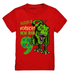 9th Children's Birthday - T-REX Dinosaur - I am 9 years old - Gift - Kids Premium Shirt