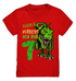 7. Kinder Geburtstag - T-REX Dinosaurier - Ich bin 7 Jahre - Geschenk - Kids Premium Shirt