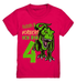 4. Kinder Geburtstag - T-REX Dinosaurier - Ich bin 4 Jahre - Geschenk - Kids Premium Shirt