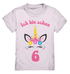 6. Kinder Geburtstag - Einhorn - Ich bin schon 6 Jahre - Geschenk - Kids Premium Shirt