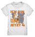 4. Kinder Geburtstag - Wilde Tiere - Ich bin 4 Jahre - Geschenk - Kids Premium Shirt