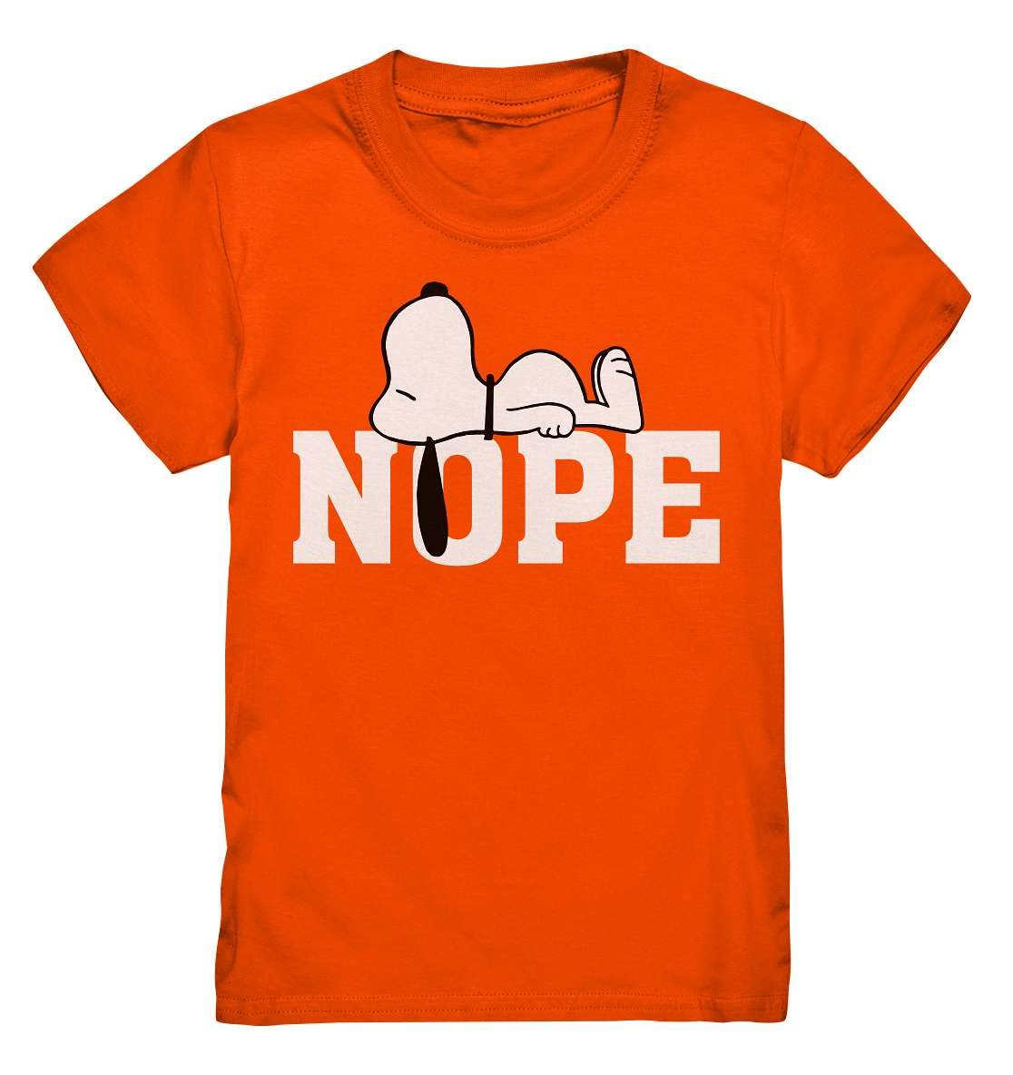 Fauler Hund - Nope - Nein Heute Nicht - Kids Premium Shirt