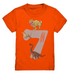 7. Kinder Geburtstag - T-REX Dinosaurier - Ich bin 7 Jahre - Geschenk - Kids Premium Shirt
